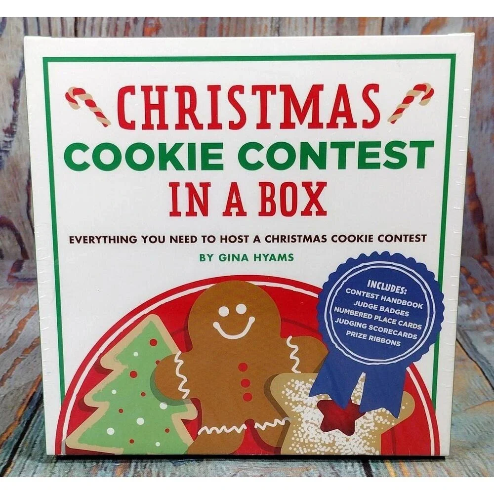Christmas‎ Cookie Contest in a Box by Gina Hyams BRAND NEW - SEALED